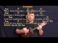 Hurt (Johnny Cash) Ukulele Cover Lesson with Chords/Lyrics