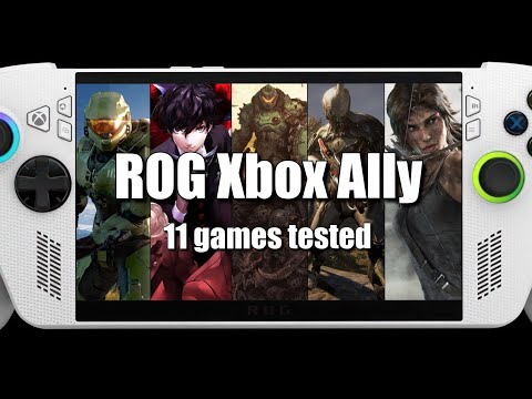 Rog Xbox Ally 11 Games Tested 6w 20w