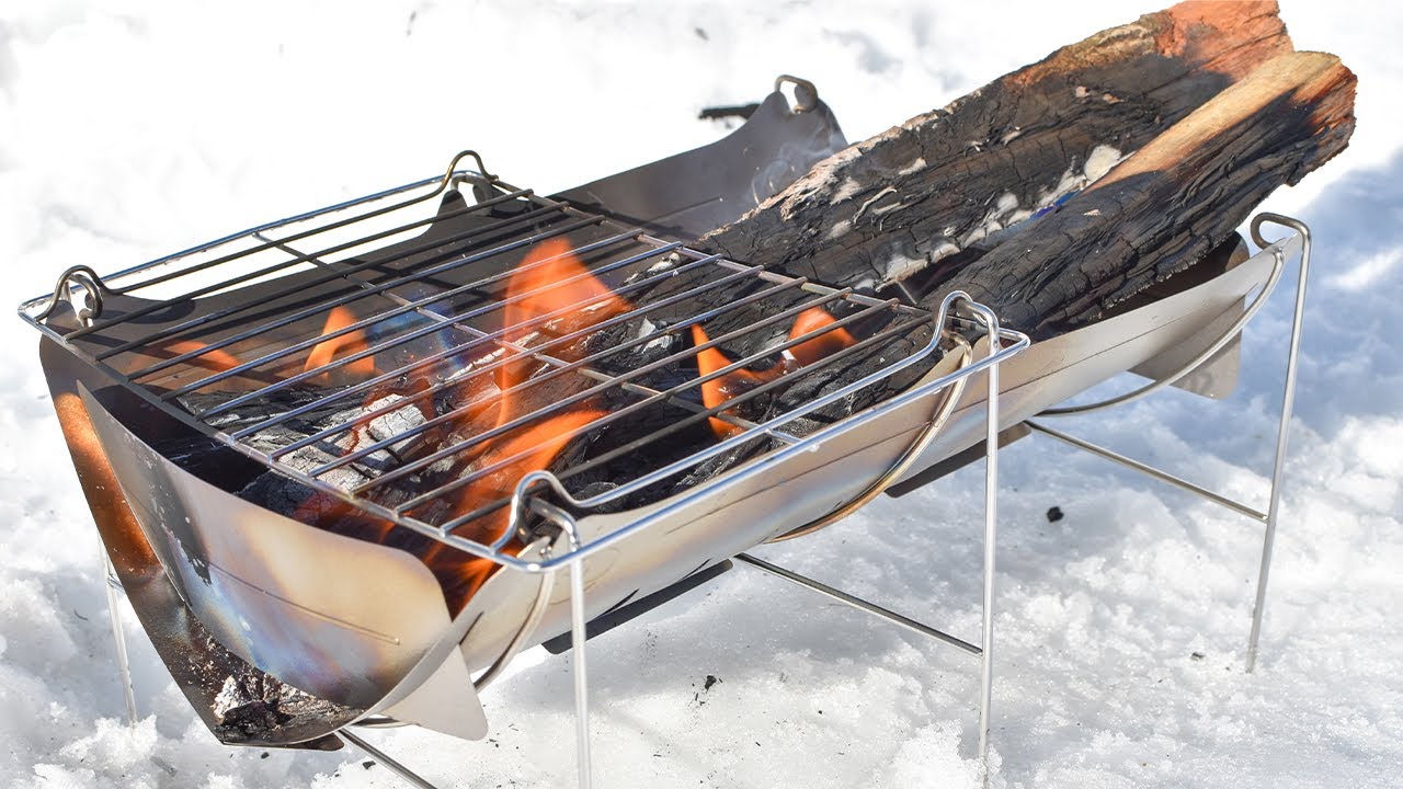 超軽量！登山で活躍ベルモント焚火台