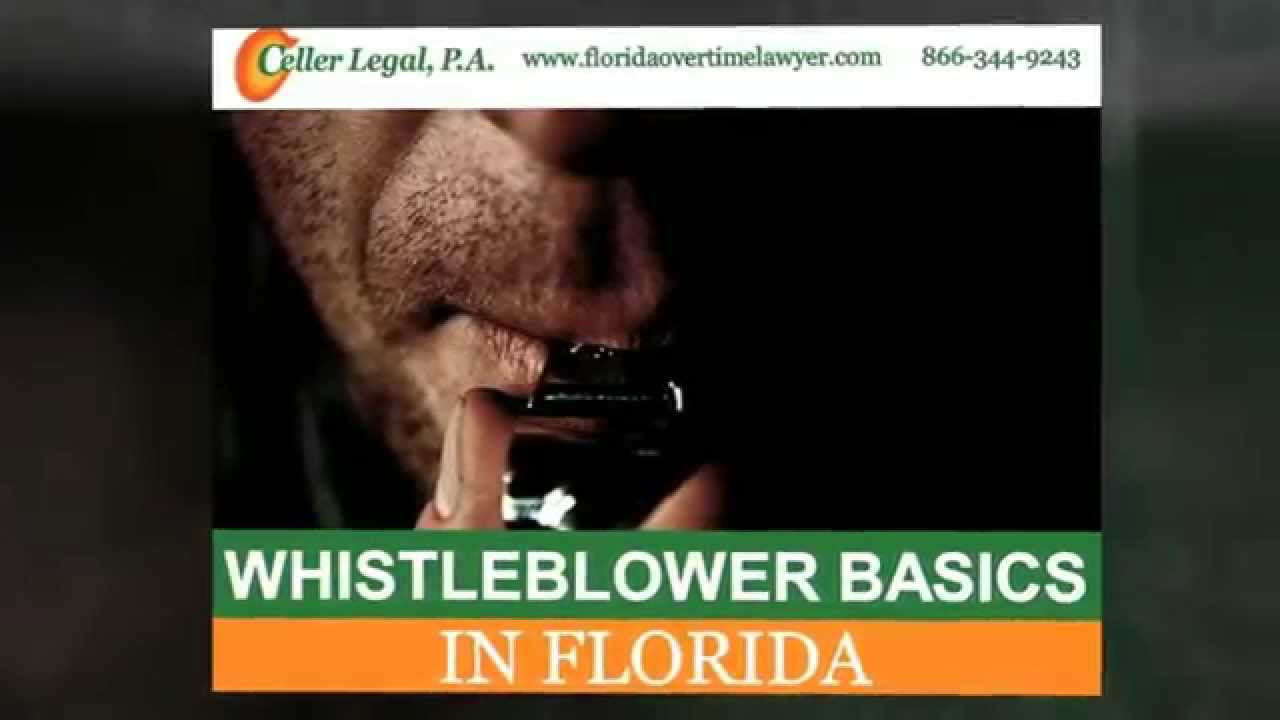 Whistleblower Basics in Florida