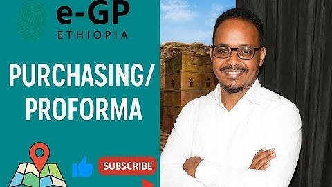 PURCHASING Tutorial on e-GP Ethiopia | Step-by-Step Guide (Afaan Oromoo)