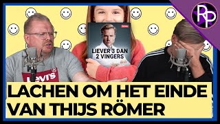 Thijs Römer uitgelachen door Jan Roos: 'Liever 3 vingers dan 2'