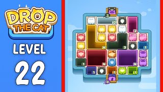 Drop The Cat level 22 solution
