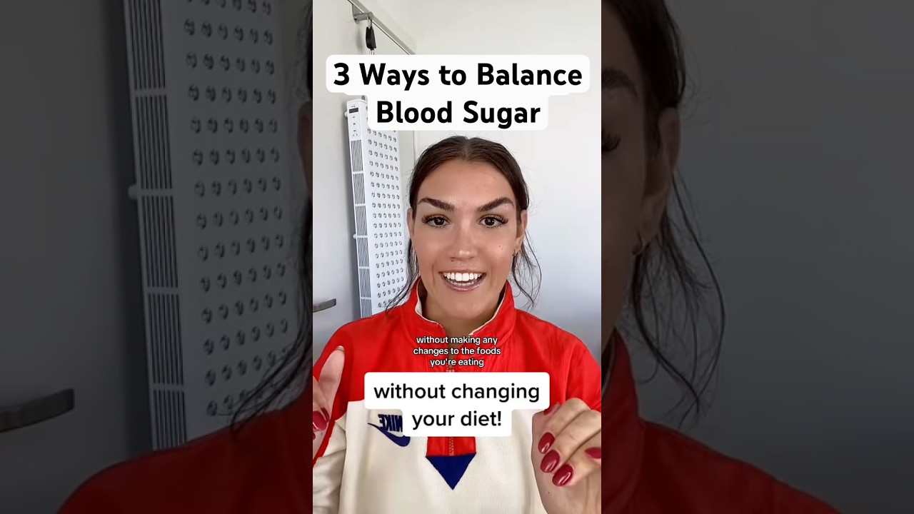 3 Ways to Balanced Blood Sugar Without Changing Your Diet