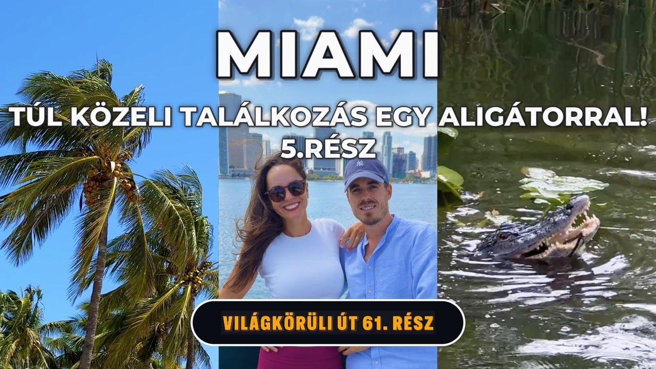 MIAMI: Az utolsó amerikai megállónk!🇺🇸 Ennyibe került a 3 hetes körutazás!💰USA KALAND #5│Debi & Balu