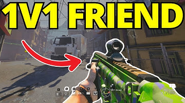 How To Create Custom Match Rainbow Six Siege | 1v1 Friends