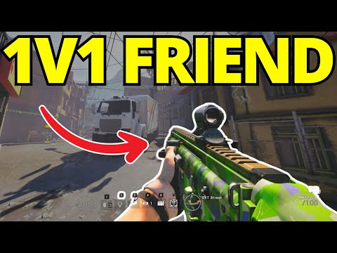 How To Create Custom Match Rainbow Six Siege | 1v1 Friends