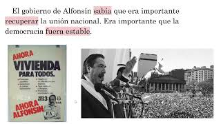 Somos 1 Unit 16 Return to Democracy Listening Exercise