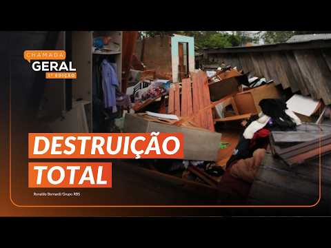 Thousands without power, flooding, and a house destroyed: the aftermath of the STORM in RS | Gene...