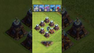 Which Pekka Can Destroy All These Mega Teslas shorts coc clashofclans