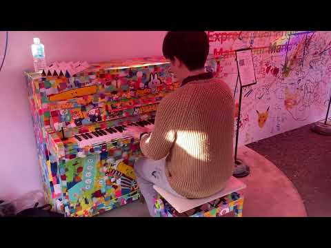 【ストリートピアノ】銀河鉄道999(ゴダイゴ)