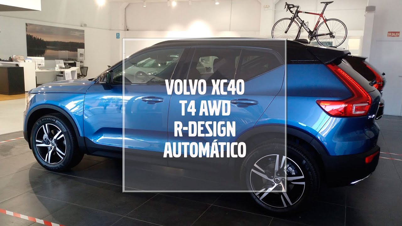 Volvo XC40 T4 AWD RDesign automático disponible en Volvo