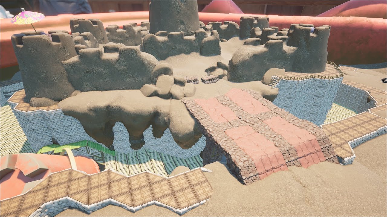 Sand Castle Moat (WIP) Creative Build YouTube