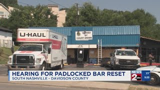 Hearing reset for padlocked 404 Bar and Grill