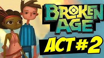 Broken Age Act 2 Walkthrough Part 1 Full Gameplay + Ending All Puzzles Solved Review PS4 PC