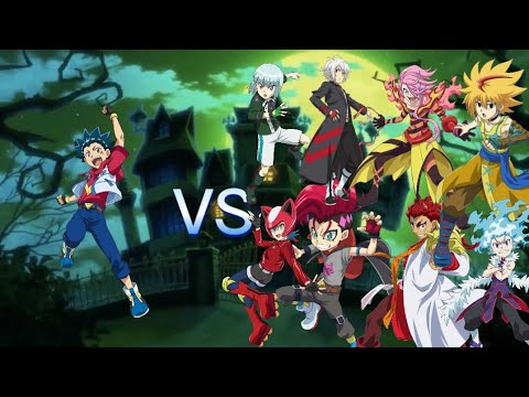 Valt vs strongest characters of Beyblade Burst Quadrive/DB part 6 last