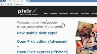 Pixlr Tutorial: How To Add Text in Pixlr December 2013