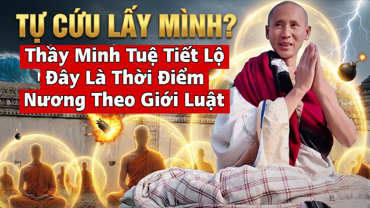 Quá Bất Ngờ! Thầy Minh Tuệ Tiết Lộ Đây Là Thời Điểm Tự Cứu Lấy Mình 