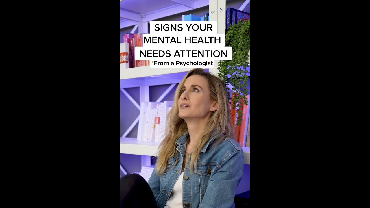 ⁣⚠️ Signs Your Mental Health Needs Attention 😣 Dr. Julie #shorts