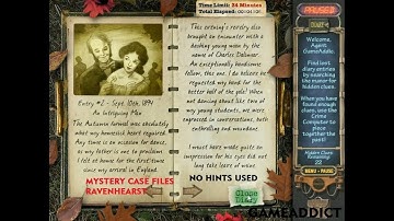 MYSTERY CASE FILES RAVENHEARST (No Hints Used) : LEVEL 2