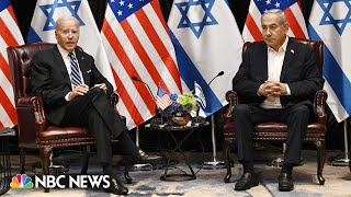 Biden announced four-hour pauses in Gaza as a way to 'pressure' Netanyahu, Monica Alba says
