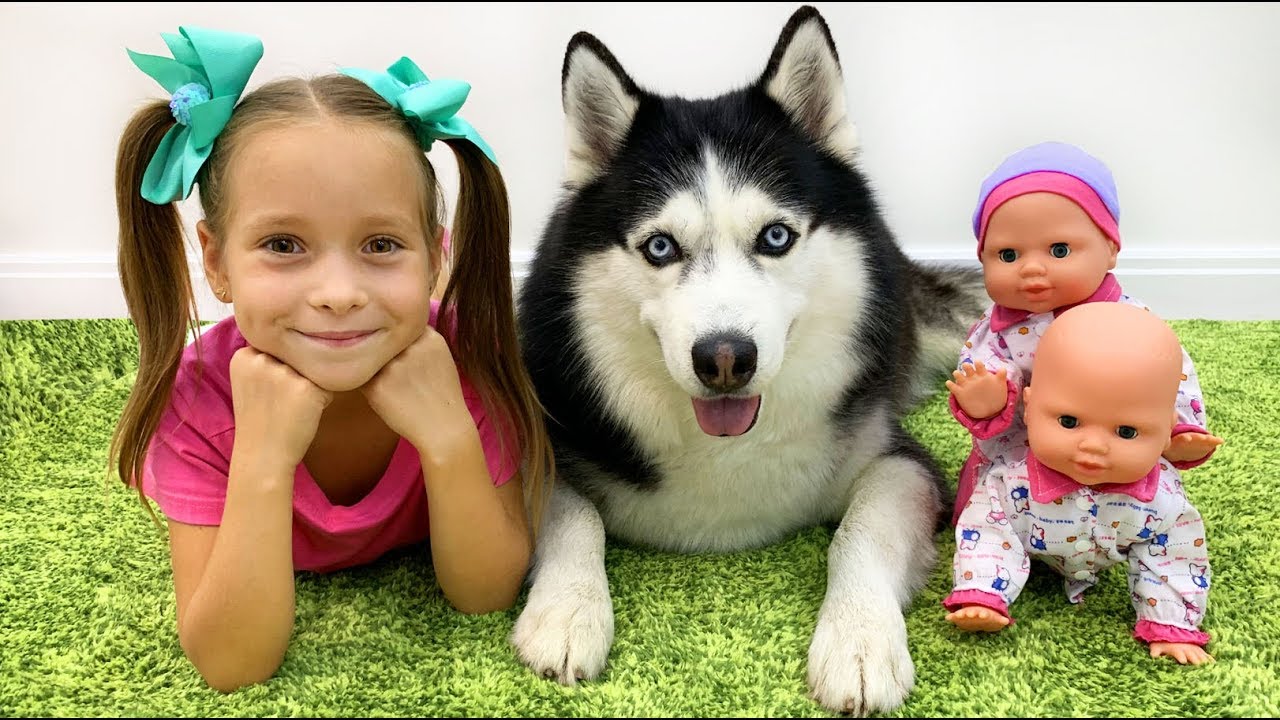 ⁣София и её Любимые Игрушки, Куклы и Собака