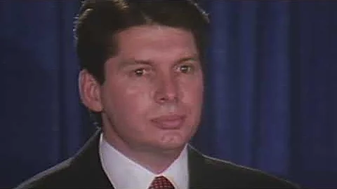 Vince McMahon pays tribute to his father during th...