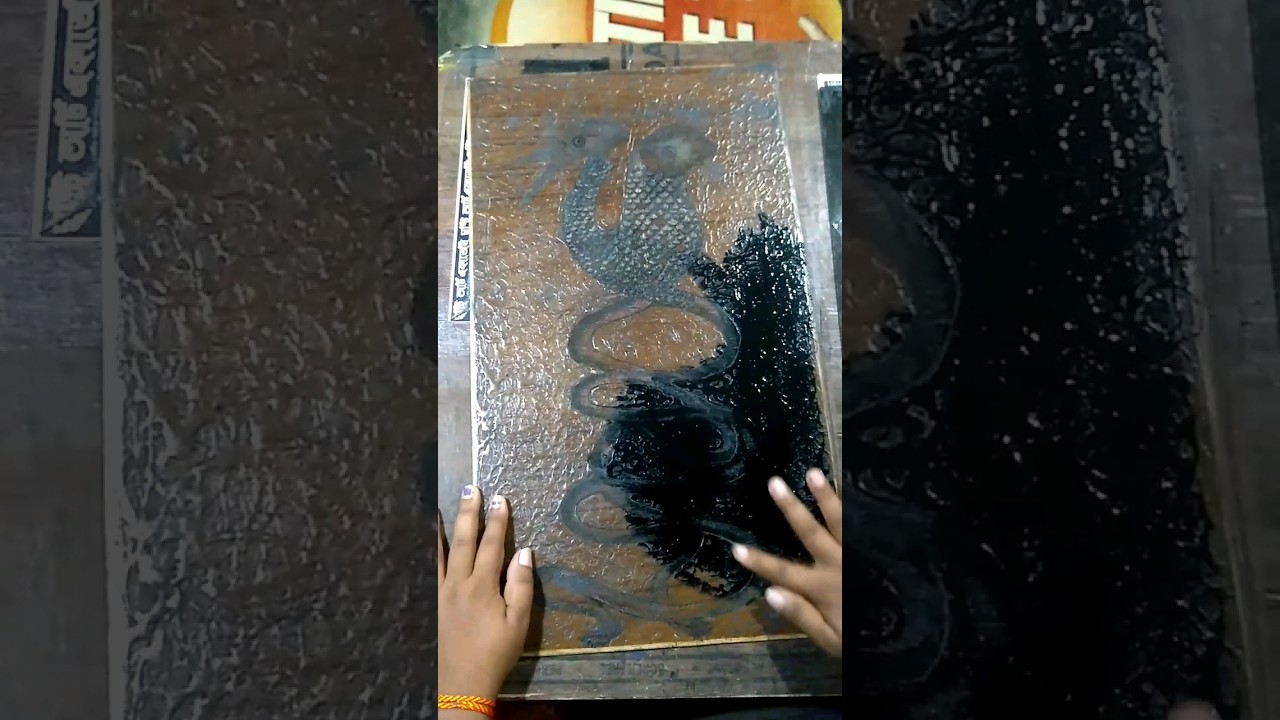 Woodcut and Collagraph | Unique Art | Collagraph Print | Printmaking | New Art | Woodcut | 