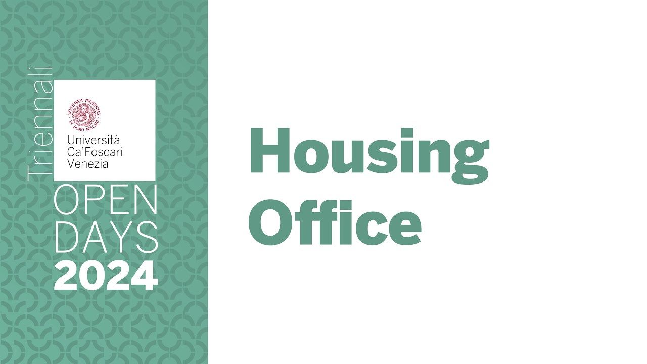 Open Days 2024 Housing Office YouTube