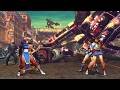 Street Fighter X Tekken - Chun-Li &amp; Xiaoyu VS Sakura &amp; Asuka