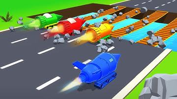 Shape-shifting All Levels Mobile Gameplay Walkthrough iOS, Android Pro Race Game Level 75, 76