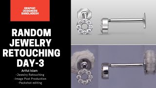 Random  Jewelry ( earrings  )  Retouching| Day-3 screenshot 2