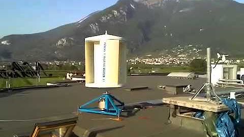 generatore eolico ad asse verticale prototipo 600 watt