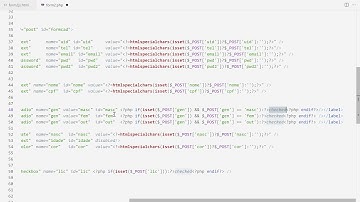 Validação de formulários 6: PHP