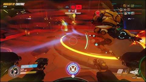 Overwatch (D.va highlight - triple kill)