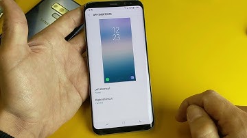 Galaxy S8/S8+:  How to REMOVE/CHANGE Camera or Phone App on Lock Screen