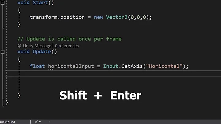 How to add semicolon to the end of the line in Visual Studio