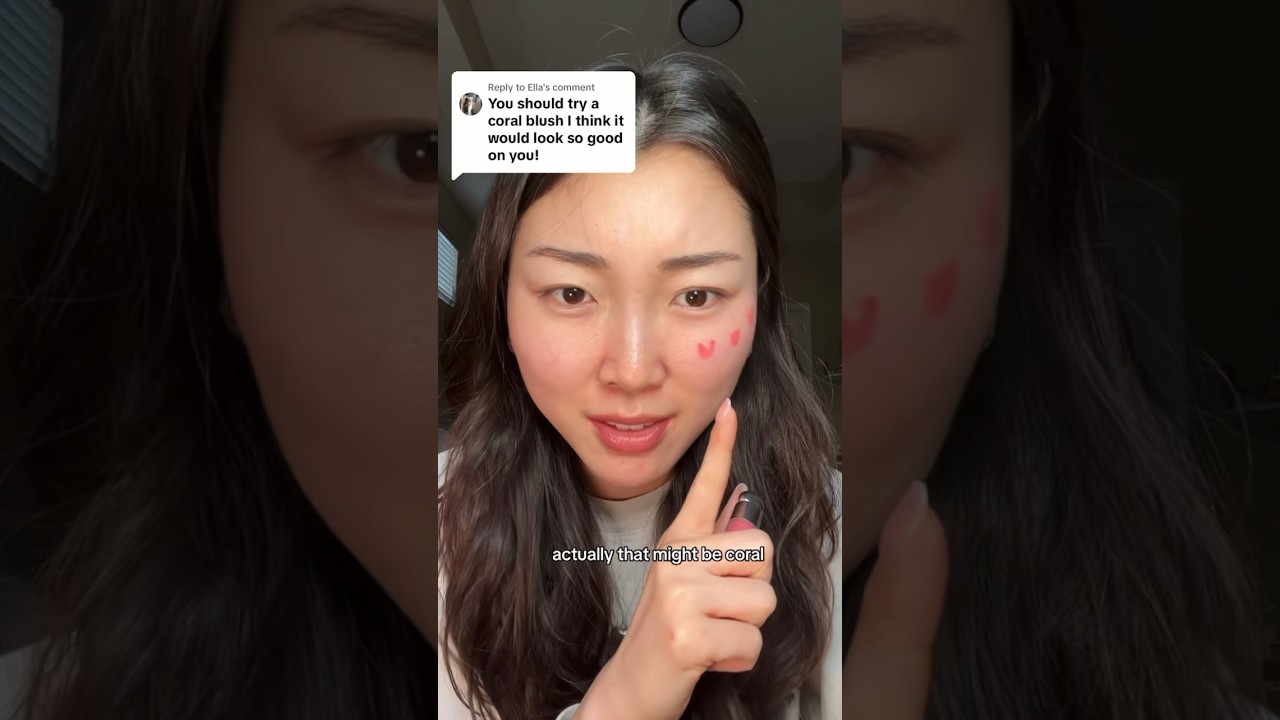 you guys are saying CORAL looks better on me??? 😳 