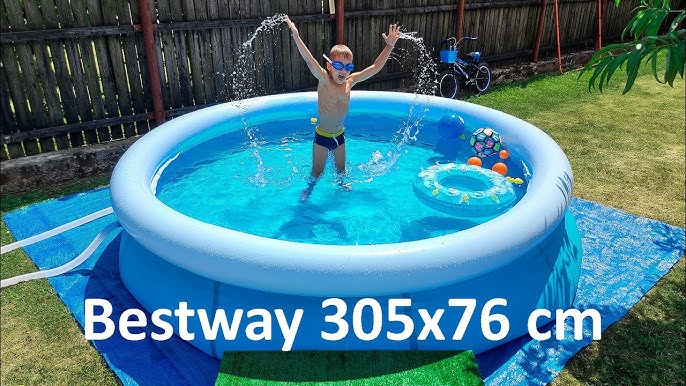 💦Bestway Pool 305 x 76 cm im Test 2022 - Vor-und Nachteile + Anfängerguide  - YouTube