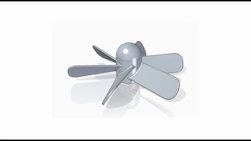 Solid Edge 2020 - How to model a rotor / propeller
