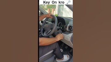 How do you 🔐 Lock & unlock Steering Wheel #car #shorts #steeringwheel