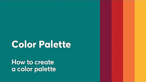 Color - Bài 4: Cách tạo 1 palette màu - How to create a color palette | kaorumap