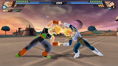 Bardock and Vegeta Fusion Dance in Super Saiyans (Dragon Ball Z Tenkaichi 3 Mod)