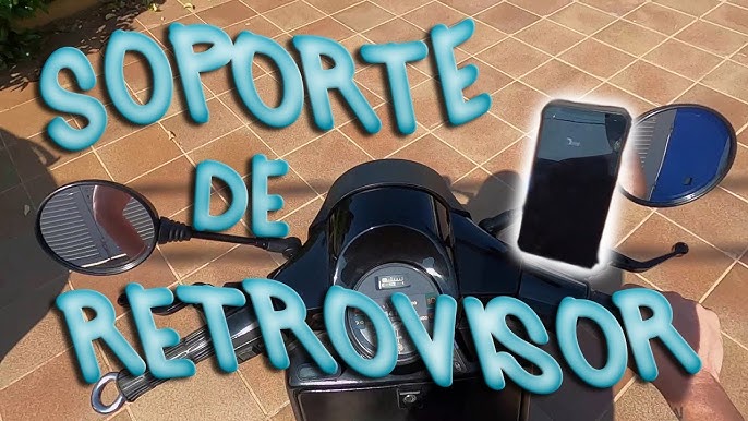 INSTALACIÓN soporte PARA CELULAR en retrovisor MOTO ELÉCTRICA