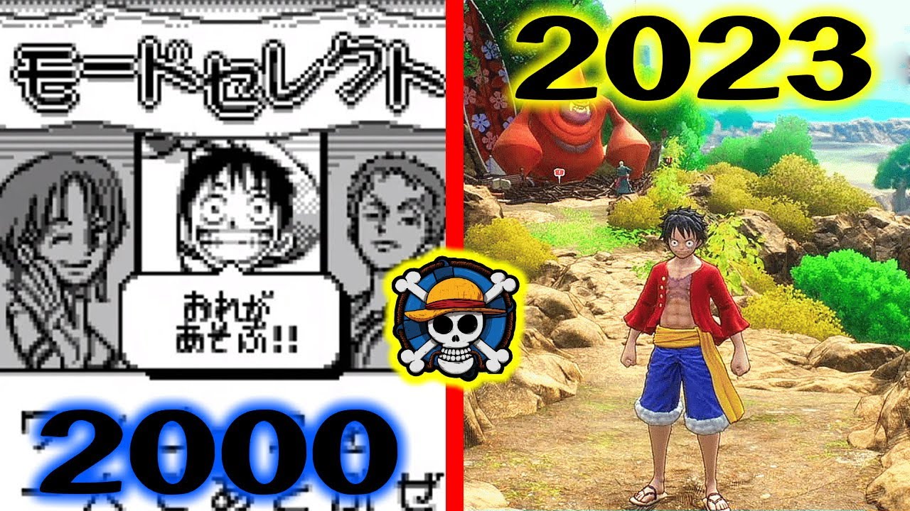 Evolution of One Piece Games ( 2000 - 2020 ) 