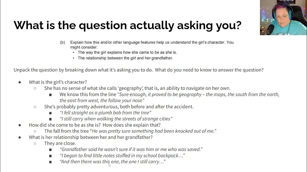 NCEA Level 1 English Unfamiliar Text Part 2 YouTube