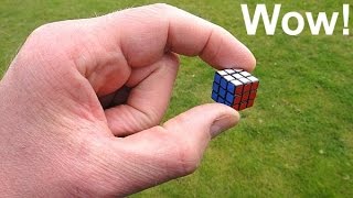 NOW AVAILABLE ! World's Smallest mass produced Rubik's Cube | Maru Nano 15mm unboxing & assembly)