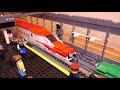 LEGO 盛岡駅 連結 Connection of Shinkansen