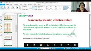 अंक ज्योतिष और मोबाइल पासवर्ड | Numerology  and your mobile  PIN, PASSWORD  #mobilenumerology