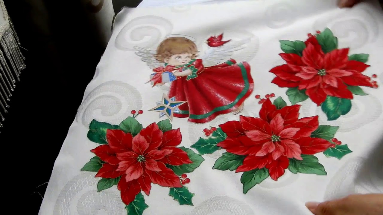 Cojin Navideño con Bordado Liquido | DIY - YouTube